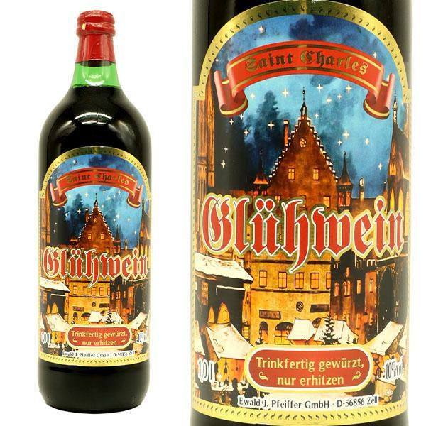 大型ボトル】ホットワイン セント チャールズ グリューワイン 1000ml