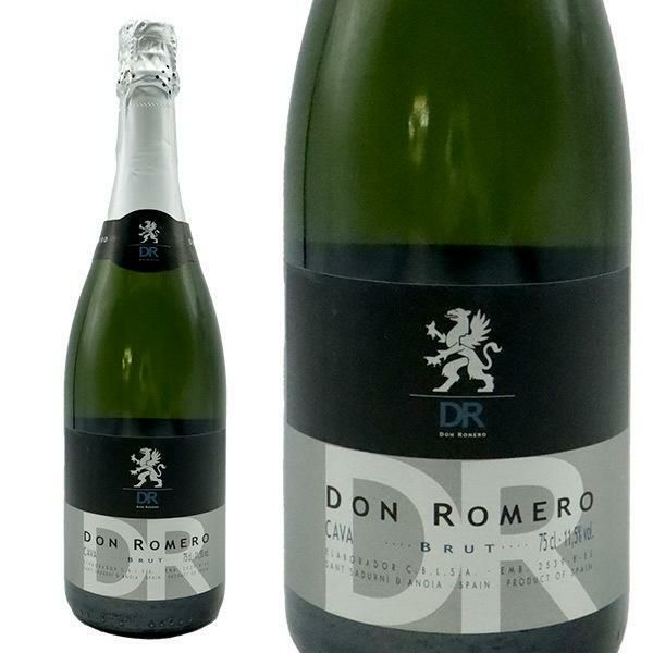 ドン ロメロ カヴァ ブリュット D.Oカバ ウニオ セラーズ デル ノヤ社 シャンパン スペイン スパークリング 750mlDON ROMERO Cava  Brut Sparkling Wine Spain D.O Cava【eu_ff】 | うきうきワインの玉手箱 公式オンラインショップ