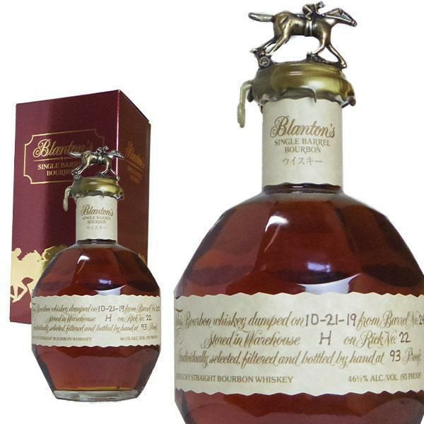 正規品 箱入】ブラントン シングル バレル バーボン ウイスキー 750ml 40％BLANTON'S SINGLE BARREL BOURBON  WHISKY 750ml 40% | うきうきワインの玉手箱 公式オンラインショップ