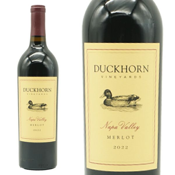 ダックホーン ヴィンヤーズ メルロー ナパ ヴァレー 2022