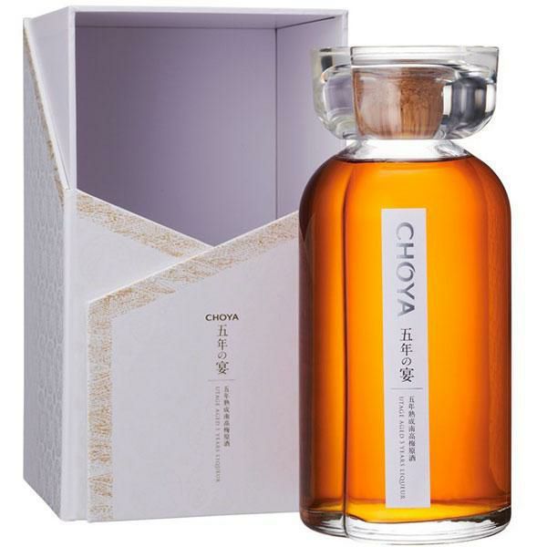 送料無料 五年の宴 (専用化粧箱入り) CHOYA 本格梅酒 (専用豪華化粧箱