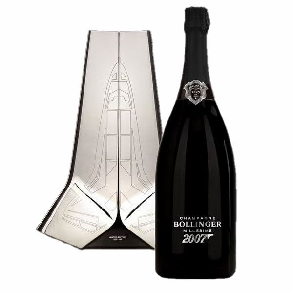 Bollinger 2011 シャンパン 007 特別版 特別ケースと空き瓶